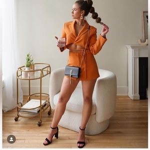Zara blazer and skirt set